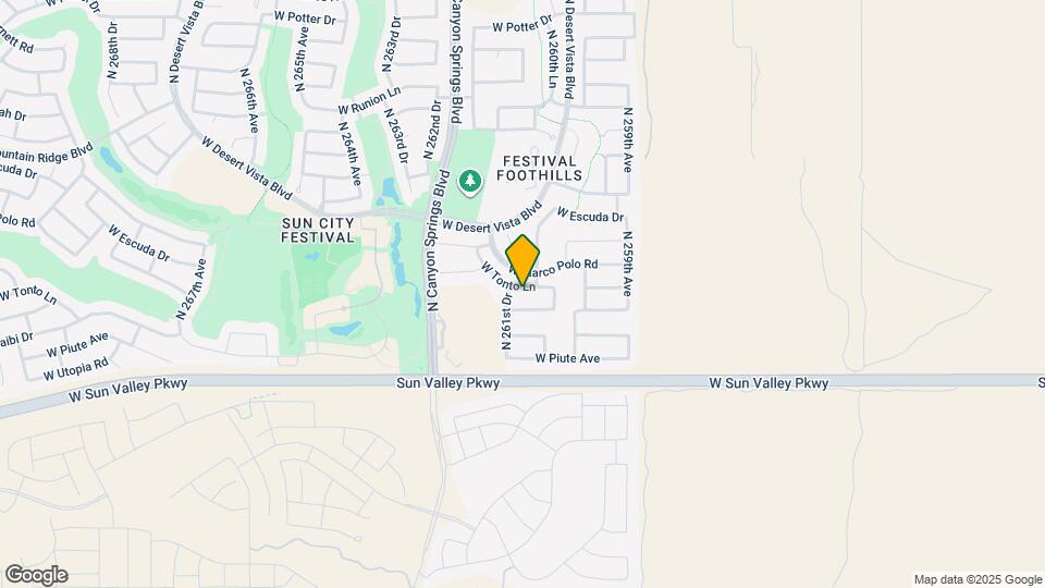 26121 W Tonto Ln Map and Location Details