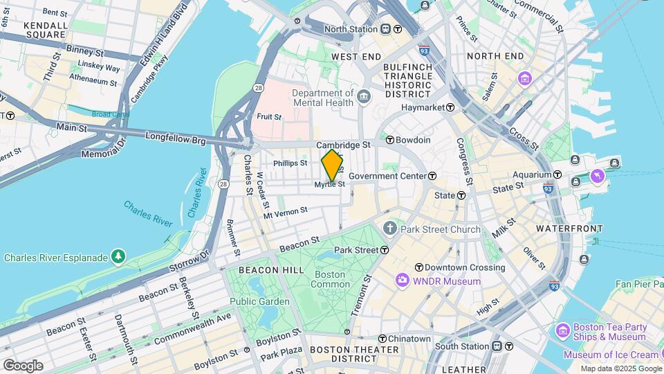 28 Myrtle St, Unit 5 Map and Location Details