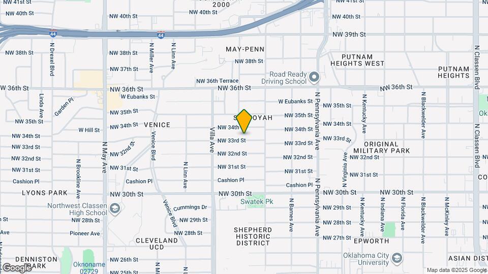 2341 NW 33rd St Map and Location Details