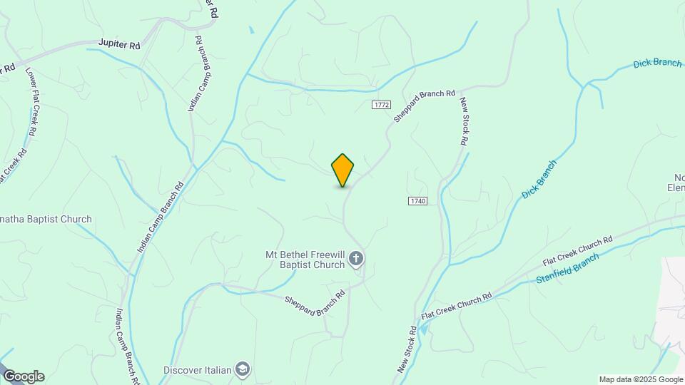 346 Sheppard Branch Rd Map and Location Details