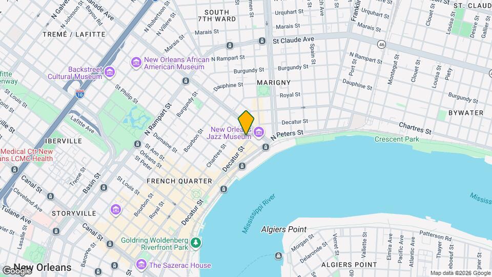 1241 Decatur St Mapa y Detalles de la Ubicación