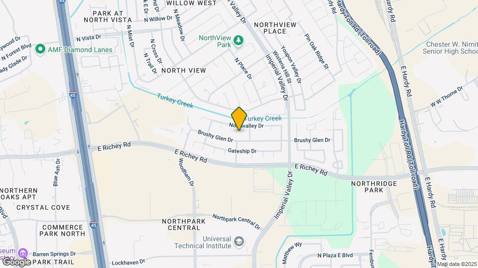 21103 N Valley Ct Map and Location Details