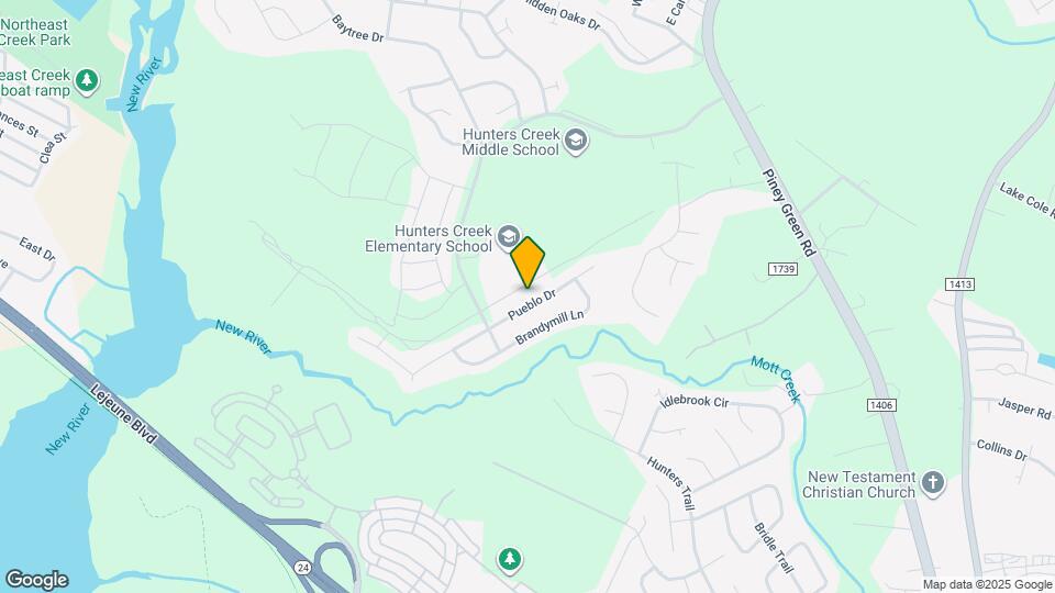 1133 Pueblo Dr Map and Location Details