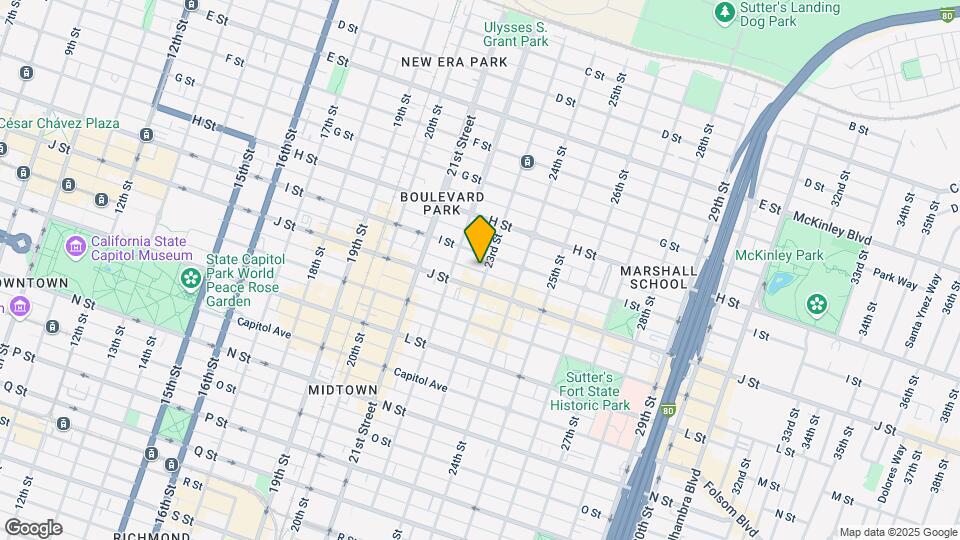 914 23rd St Map and Location Details