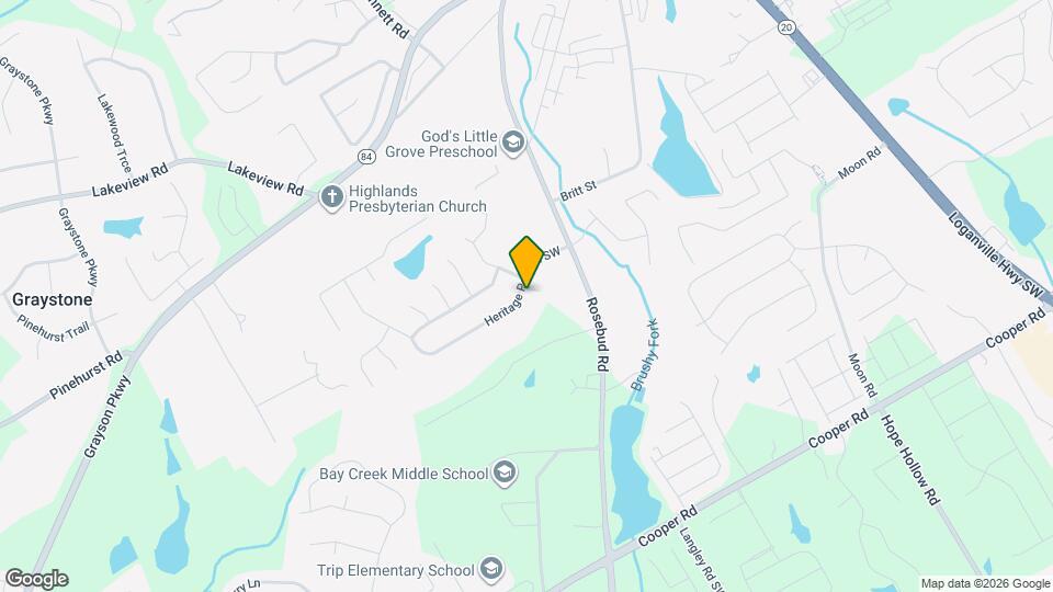 692 Heritage Post Ln SW Map and Location Details