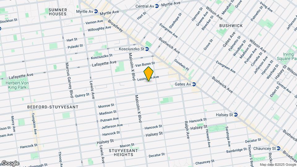 751 Quincy St Mapa y Detalles de la Ubicación
