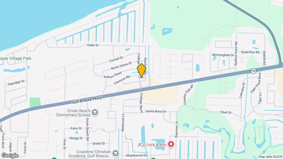 1361 Stanford Rd Map and Location Details