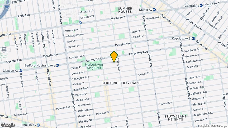60 Van Buren St, Unit Garden Mapa y Detalles de la Ubicación