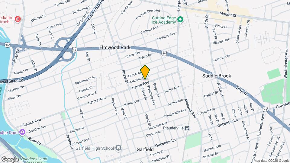 411 Lanza Ave Map and Location Details