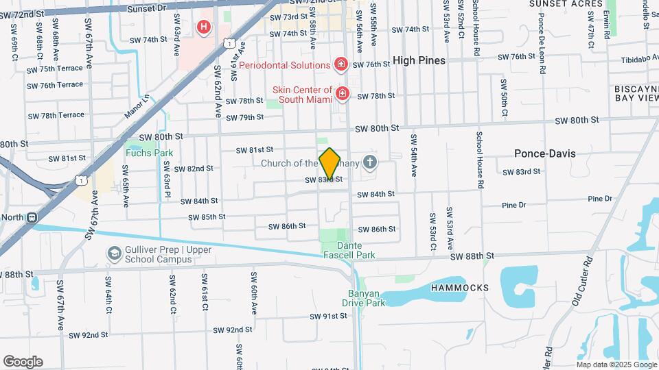 5765 SW 84th St Map and Location Details