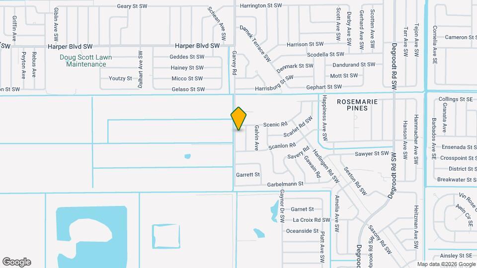 1023 Garvey Rd Mapa y Detalles de la Ubicación