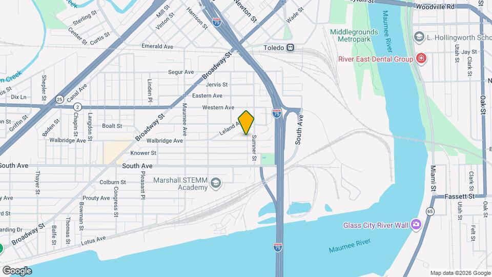 218 Segur Ave Map and Location Details