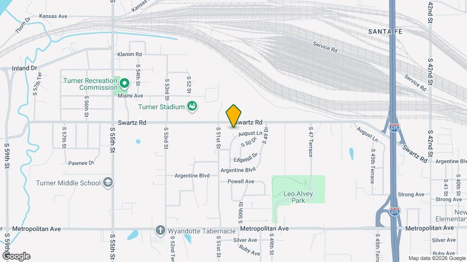 5016 August Ct Map and Location Details