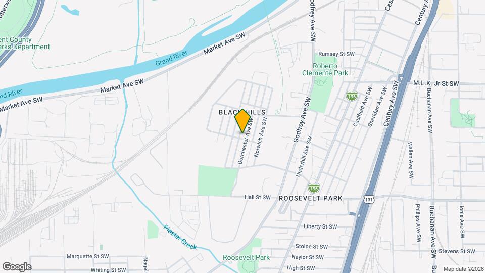 957 Dorchester Ave SW Map and Location Details