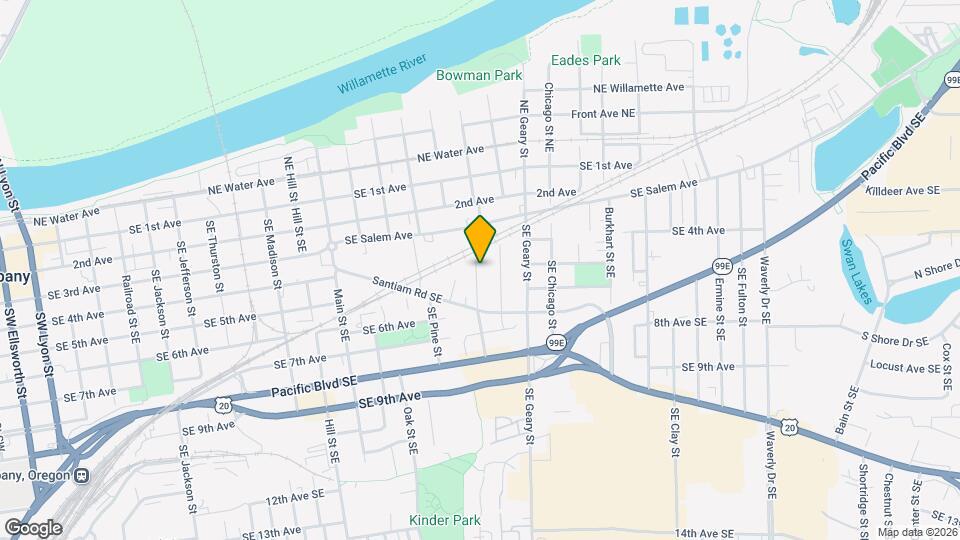 403 SE Cleveland St Mapa y Detalles de la Ubicación