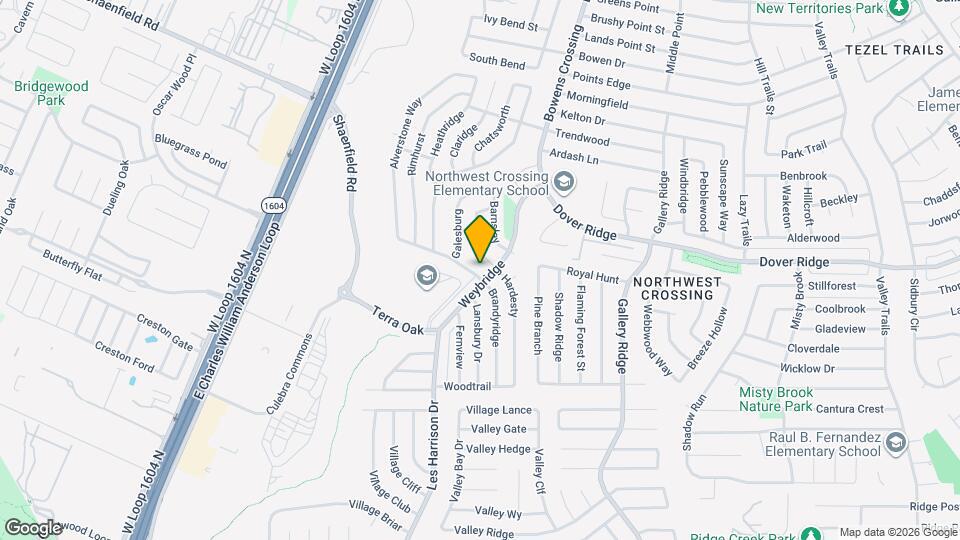 7410 Brandyridge Map and Location Details