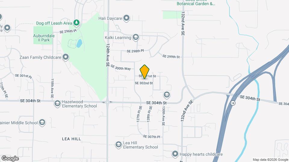 12730 SE 302nd St Mapa y Detalles de la Ubicación