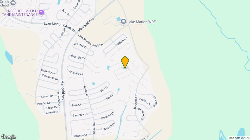 2005 Maple Ln Map and Location Details