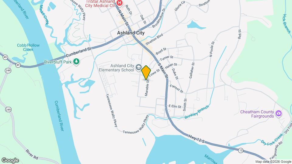 104 Marable St Map and Location Details