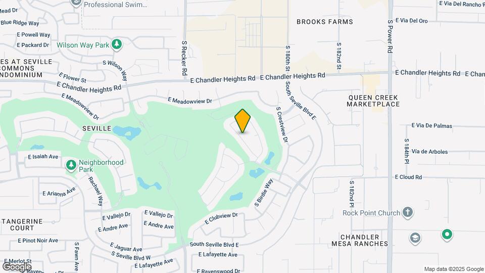 4221 E Crest Ct Map and Location Details