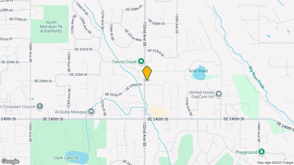 13202 SE 236th Pl Map and Location Details