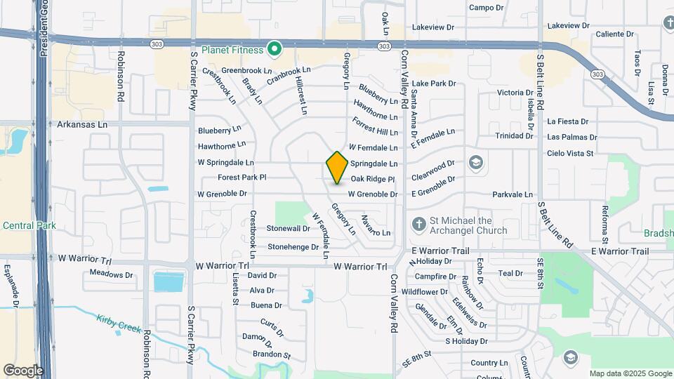 438 W Grenoble Dr Map and Location Details