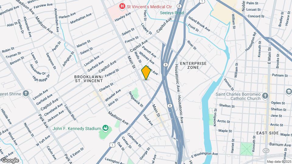 108 Porter St, Unit 2 Map and Location Details