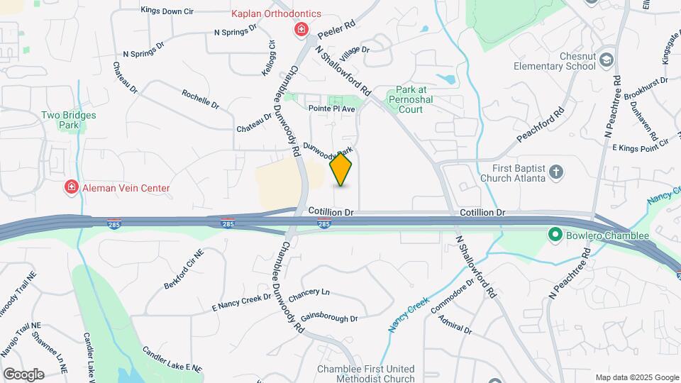 1850 Cotillion Dr, Unit 1009 Map and Location Details