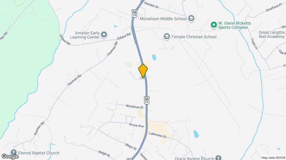 4626 S Amherst Hwy Map and Location Details