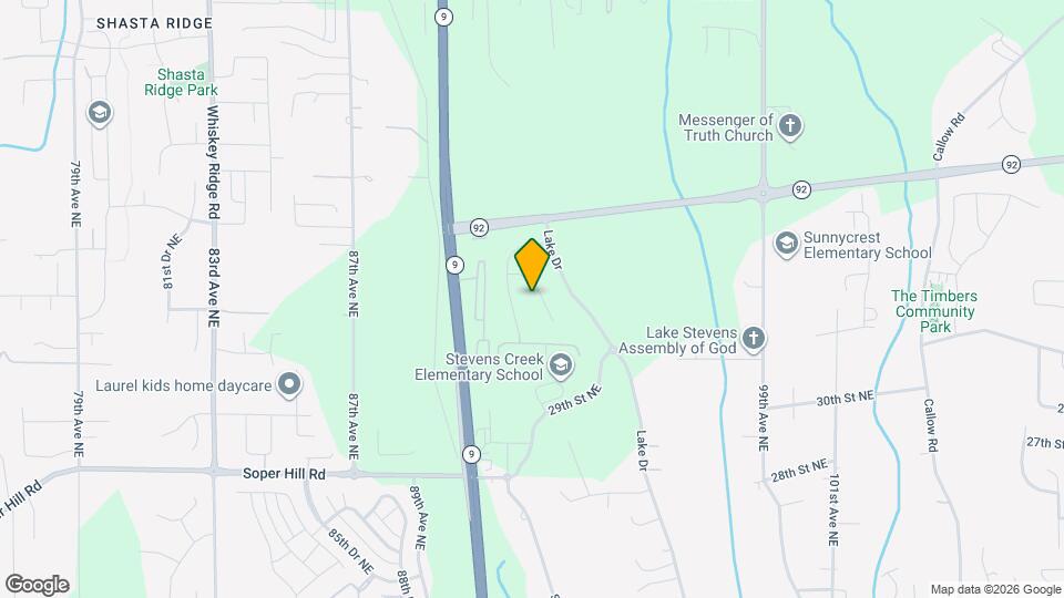 3224 92nd Dr NE Map and Location Details