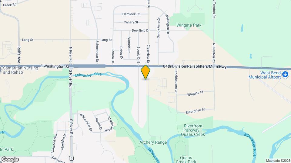 312 Municipal Dr Map and Location Details