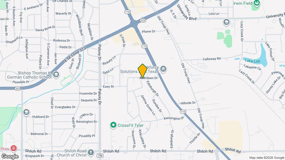 4210 Heather Ln Map and Location Details