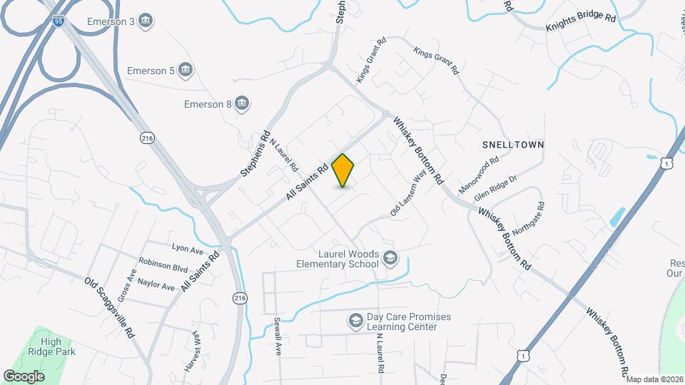 9075 N Laurel Rd Map and Location Details