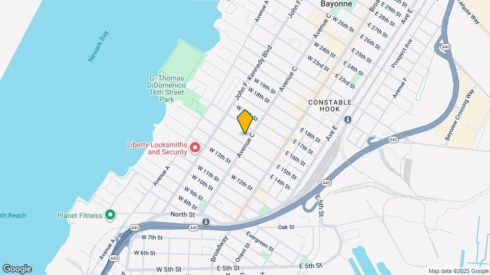 361 Avenue C Map and Location Details