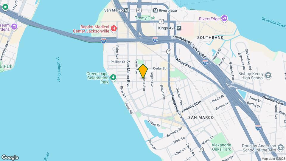 1137 Lasalle St Map and Location Details