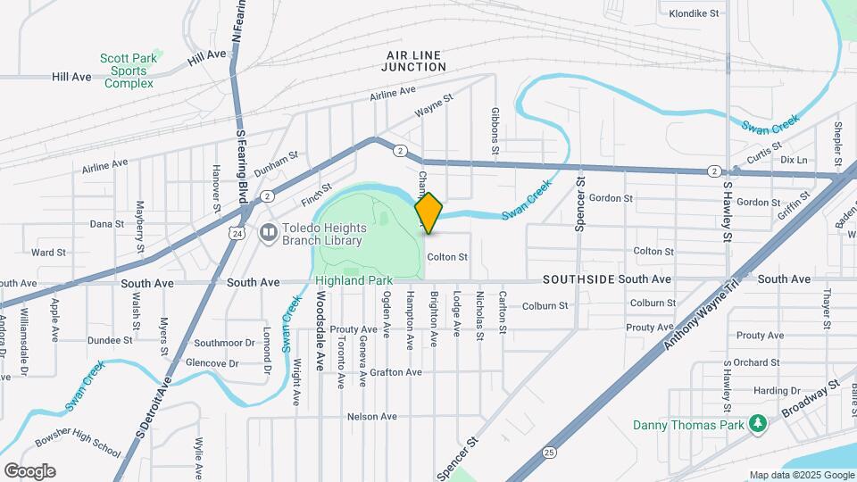 1597 Walbridge Ave, Unit 2 Map and Location Details