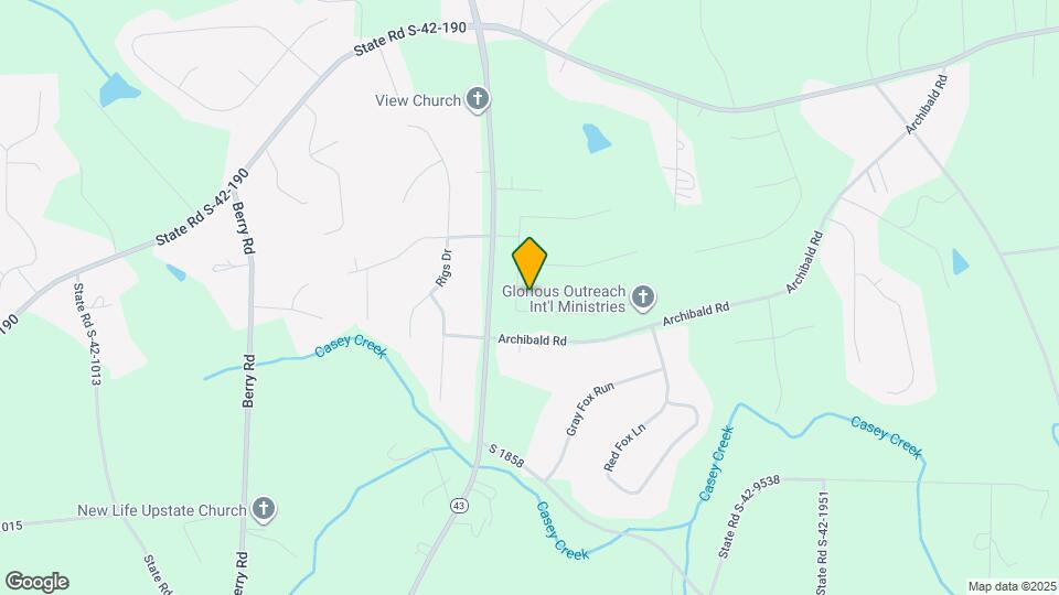 7025 Luna Mae Ct Map and Location Details