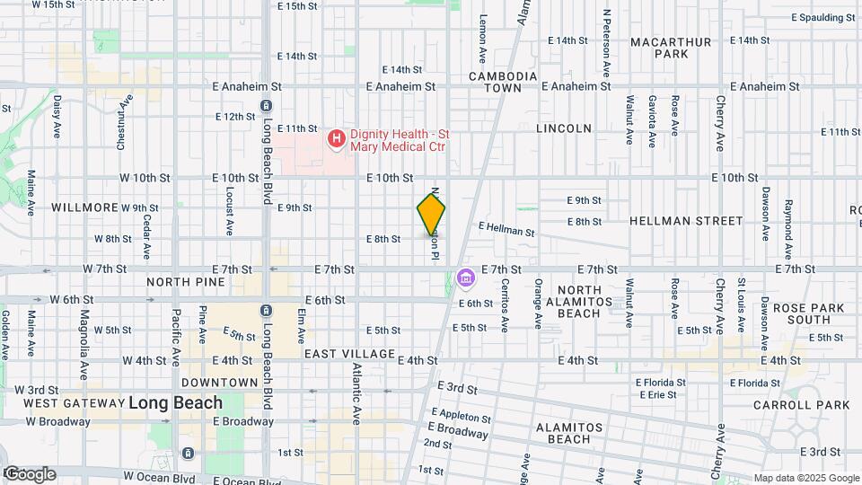 753 N Washington Pl Map and Location Details