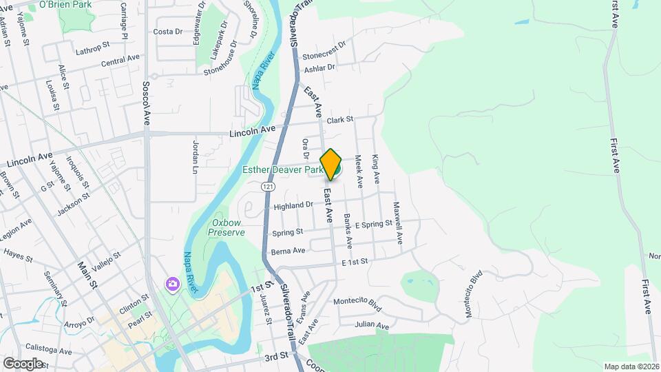 1520 East Ave Map and Location Details