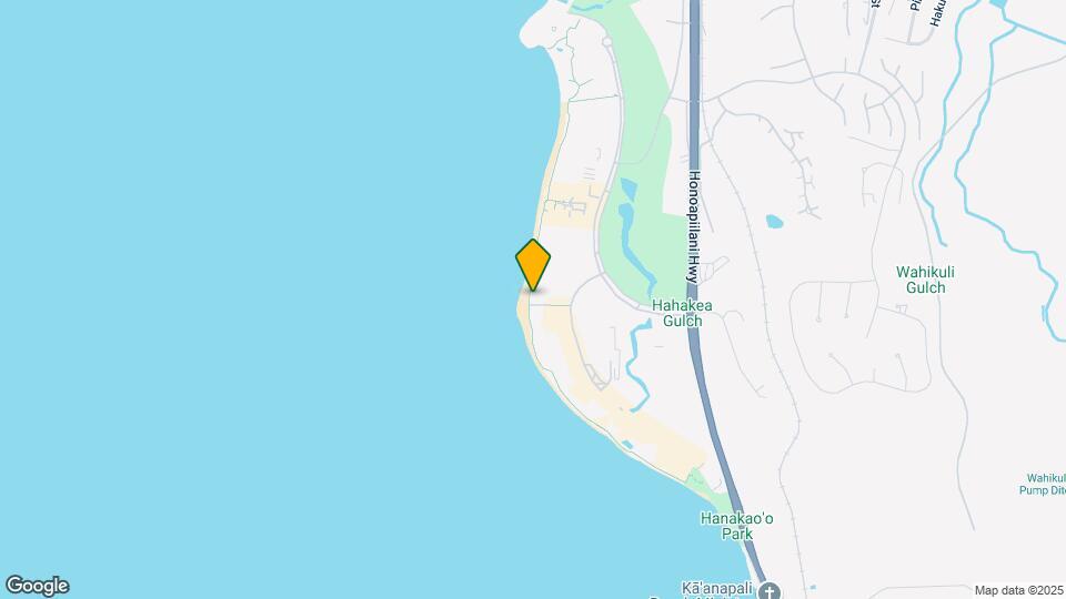 Kaanapali Alii Resort Map and Location Details