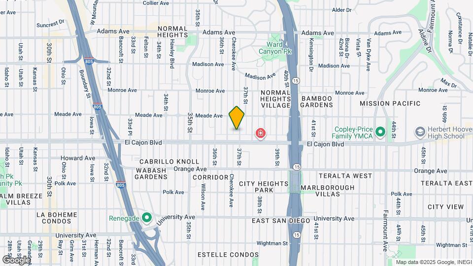 4328 37th St, Unit 4330 Map and Location Details