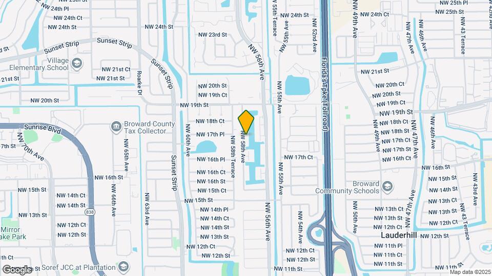 1760 NW 58th Ave Map and Location Details