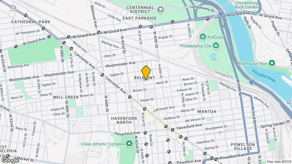 825 N 41st St Mapa y Detalles de la Ubicación
