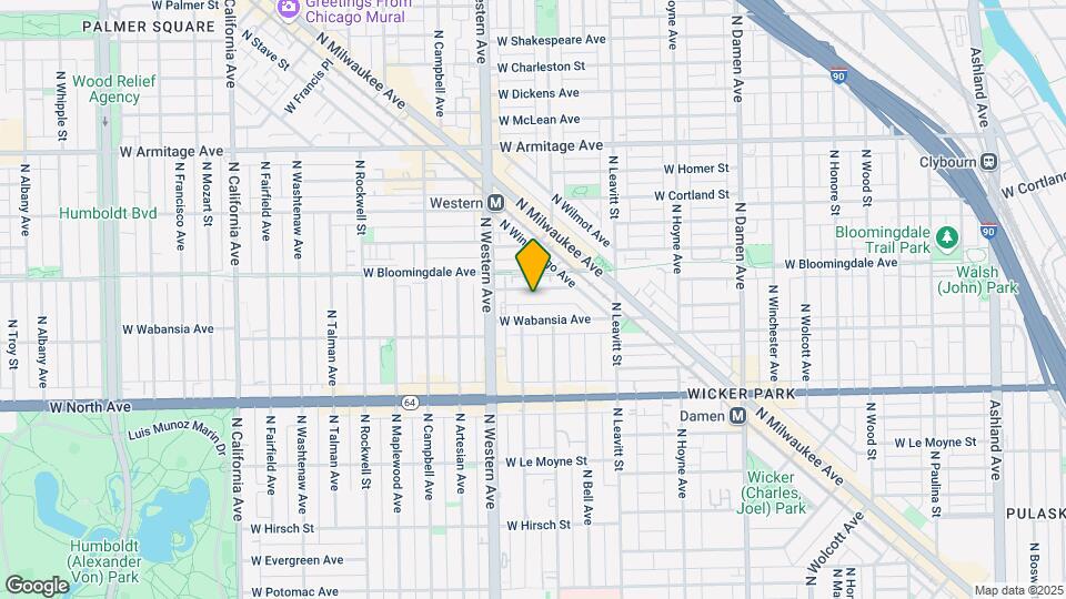 2333 W St Paul Ave Map and Location Details