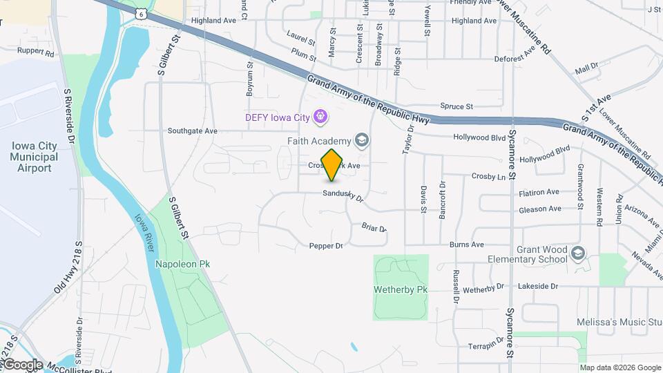 908 Sandusky Dr Map and Location Details