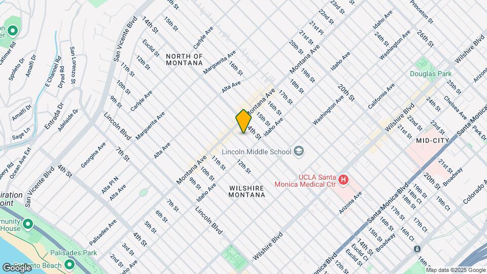 829 Euclid St Mapa y Detalles de la Ubicación