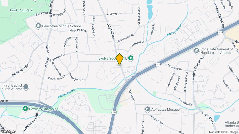 2552 Chestnut Landing Map and Location Details