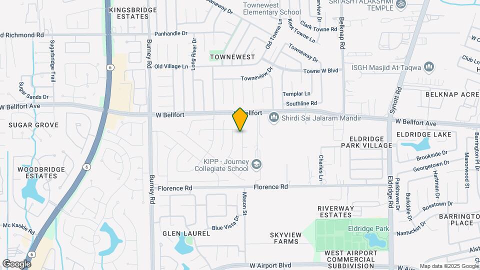 10710 Parkland Woods Dr Map and Location Details
