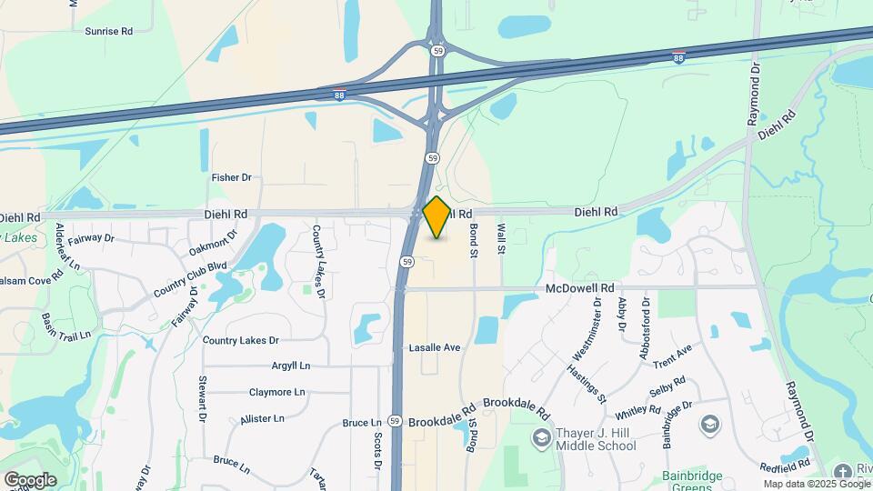 Furnished Studio-Chicago - Naperville - West Map and Location Details