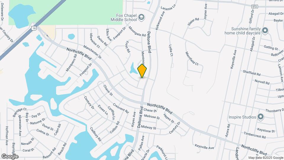 5100 Mentmore Ave Map and Location Details